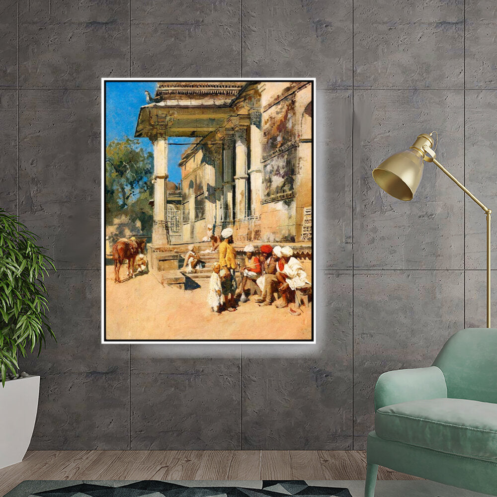 Portico Of A Mosque - FLOATING FRAME
