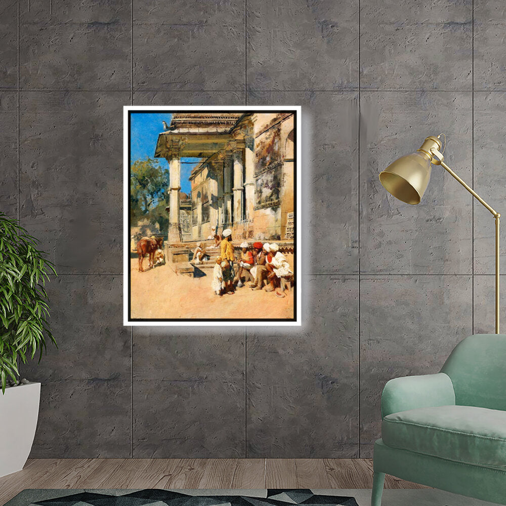 Portico Of A Mosque - FLOATING FRAME