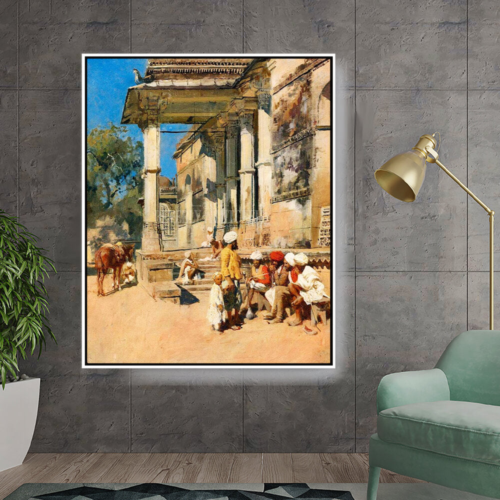 Portico Of A Mosque - FLOATING FRAME