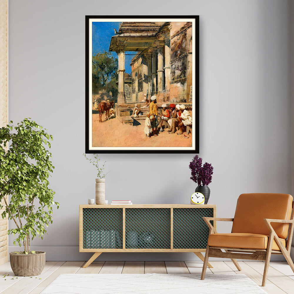 Portico Of A Mosque - WALL MOUNT FRAME