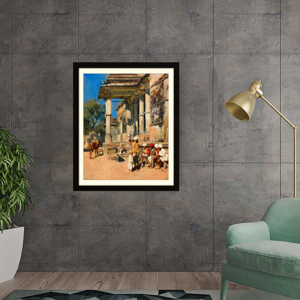 Portico Of A Mosque - WALL MOUNT FRAME
