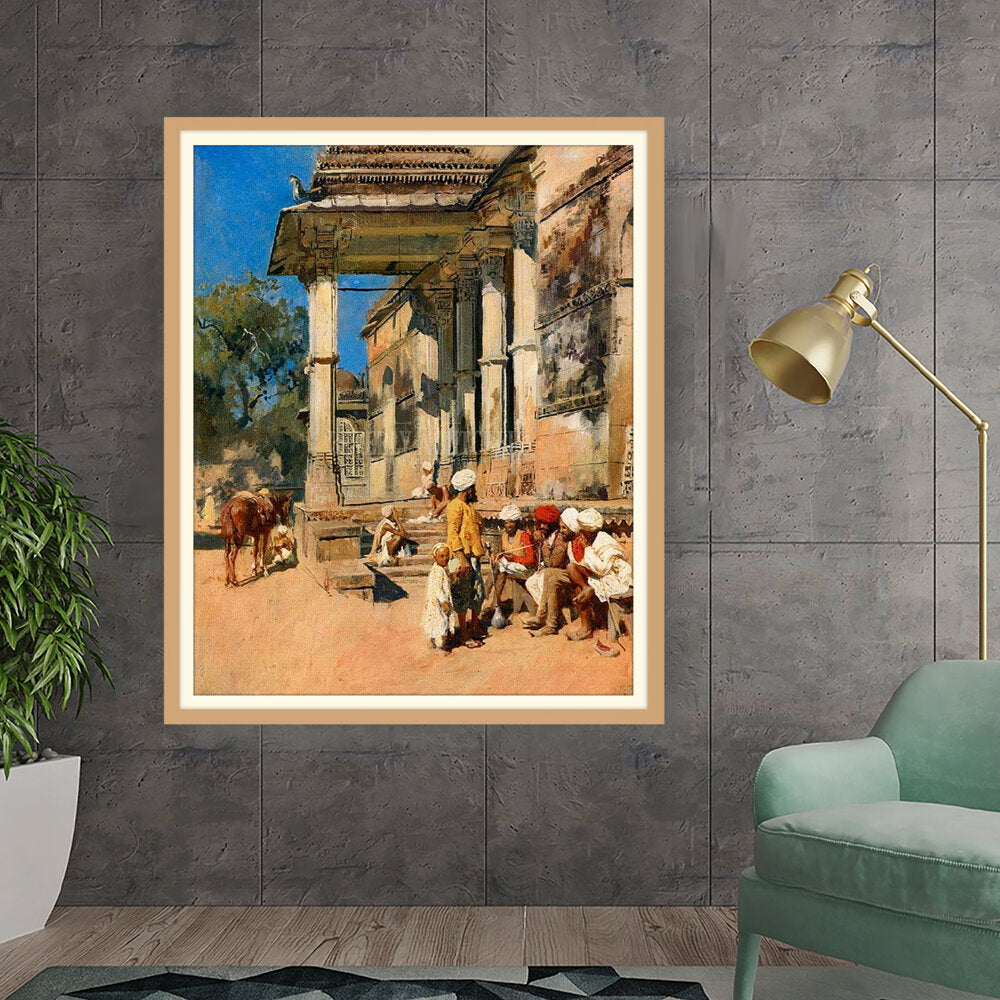 Portico Of A Mosque - WALL MOUNT FRAME