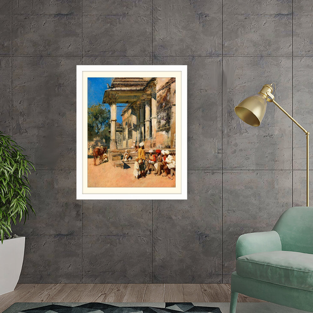Portico Of A Mosque - WALL MOUNT FRAME