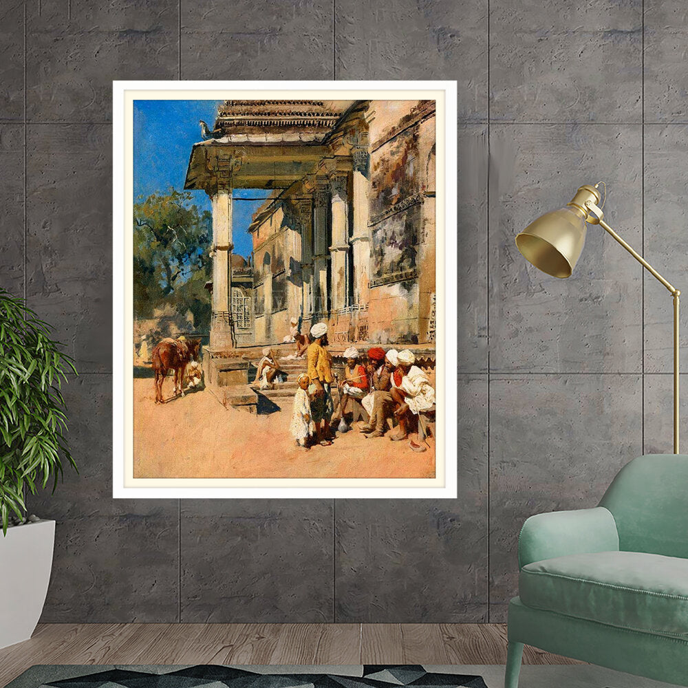 Portico Of A Mosque - WALL MOUNT FRAME