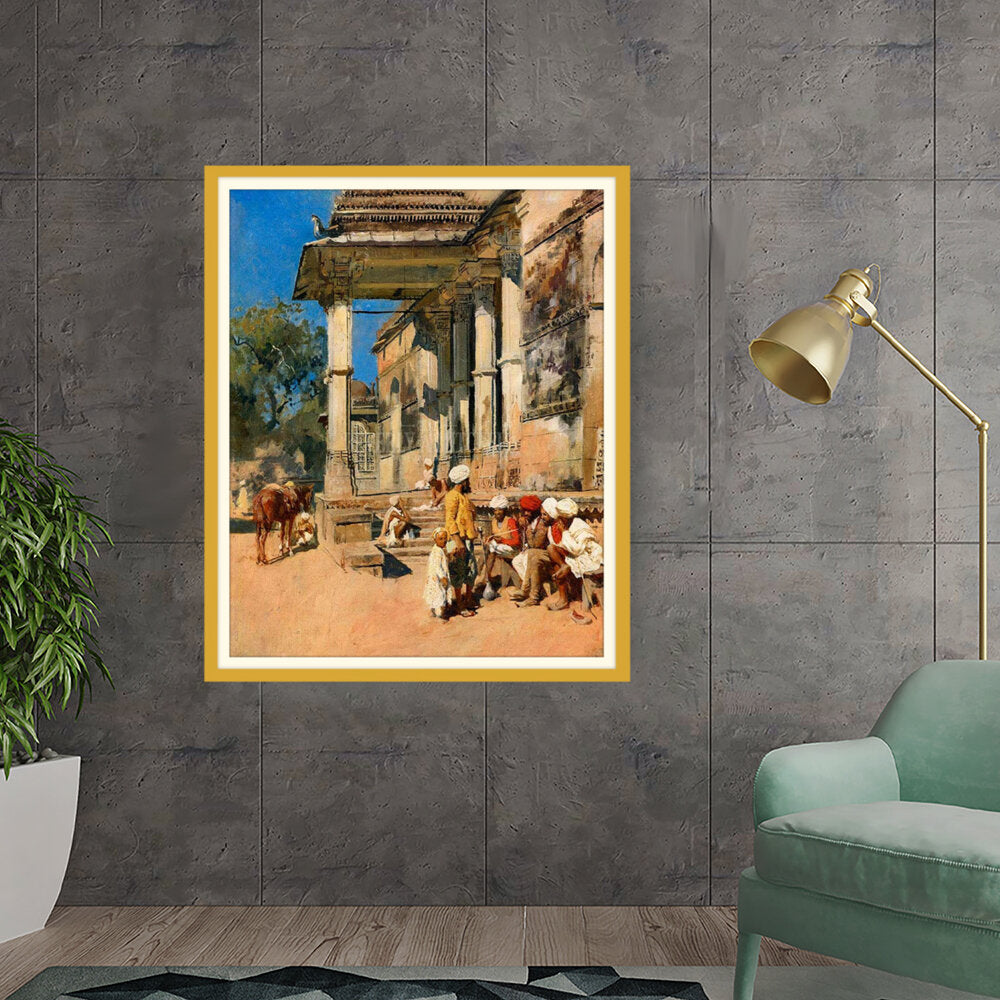 Portico Of A Mosque - WALL MOUNT FRAME