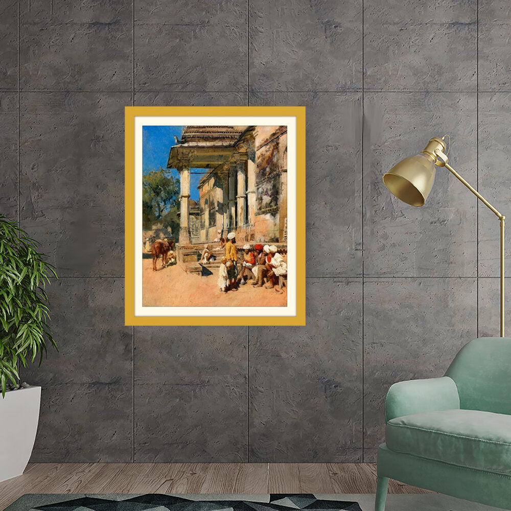 Portico Of A Mosque - WALL MOUNT FRAME