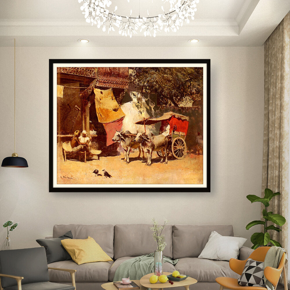 An Indian Gharry - WALL MOUNT FRAME