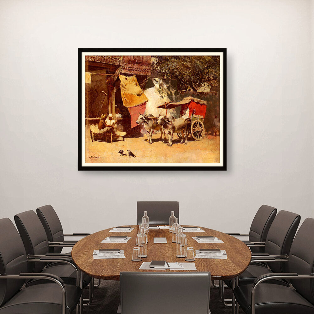 An Indian Gharry - WALL MOUNT FRAME