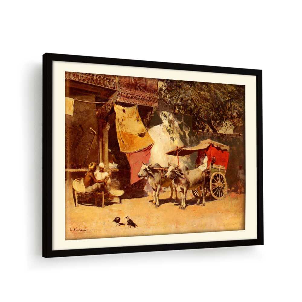 An Indian Gharry - WALL MOUNT FRAME