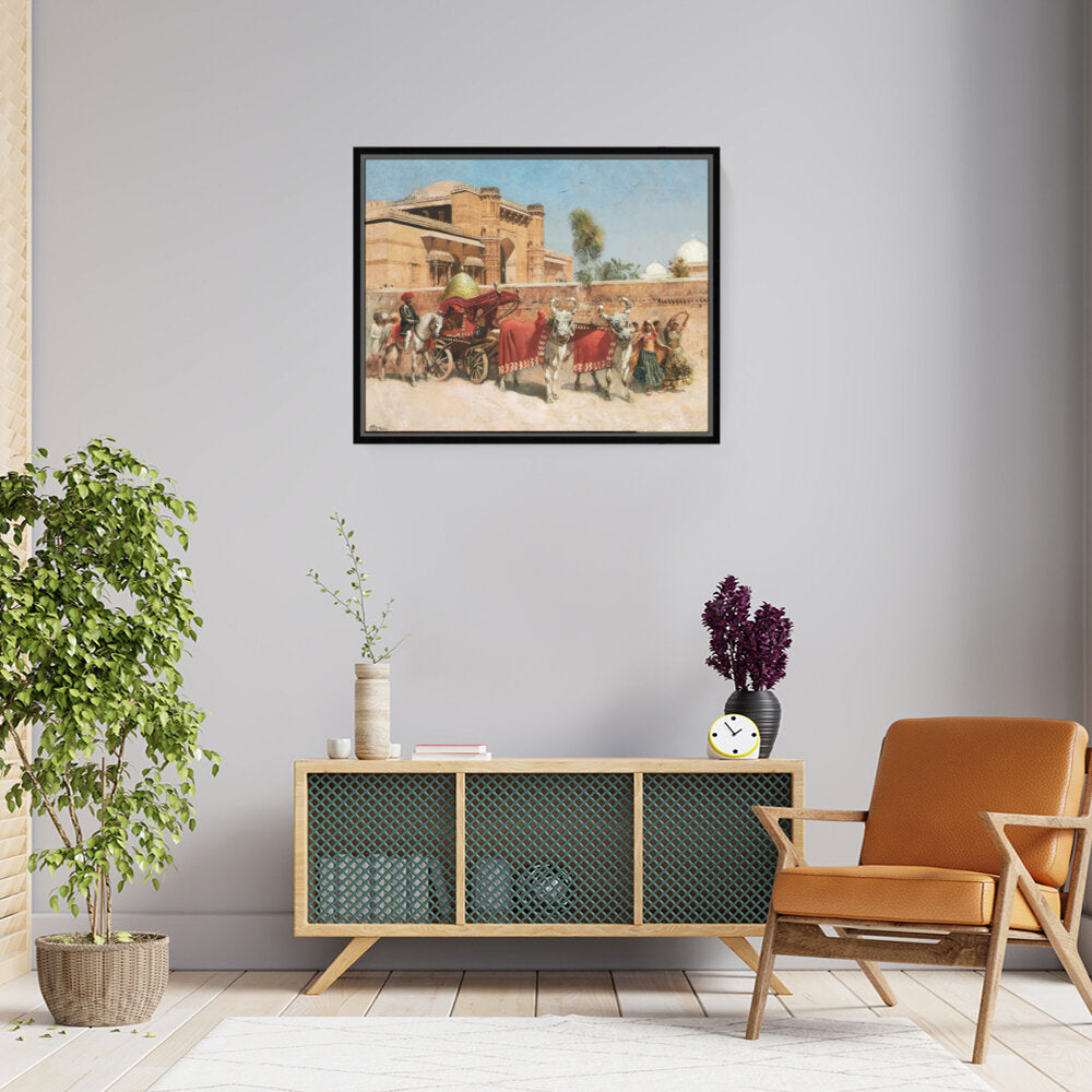 A Wedding Procession - FLOATING FRAME