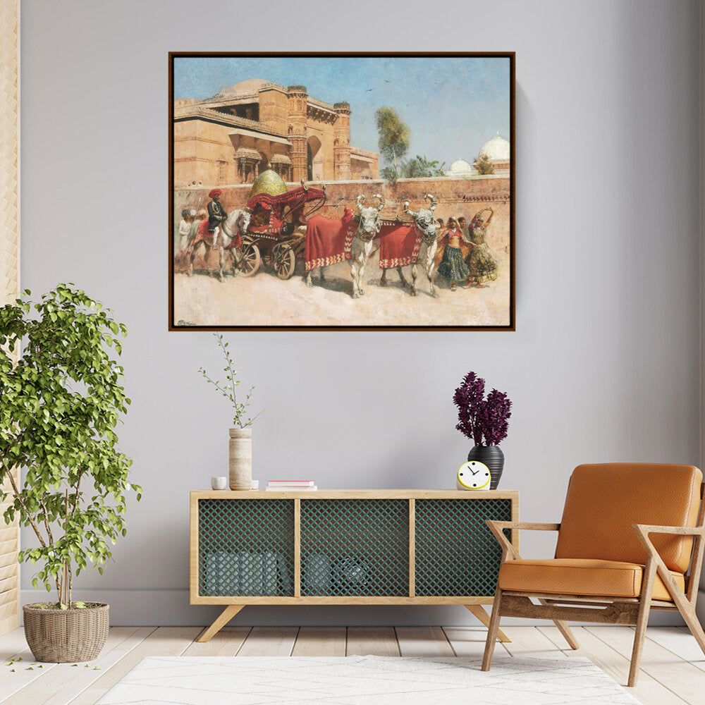 A Wedding Procession - FLOATING FRAME
