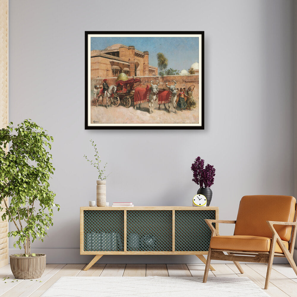 A Wedding Procession - WALL MOUNT FRAME