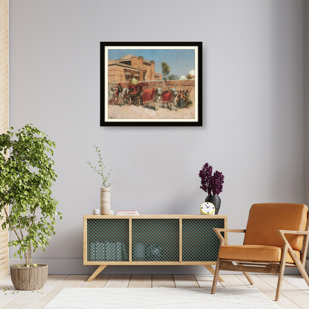 A Wedding Procession - WALL MOUNT FRAME
