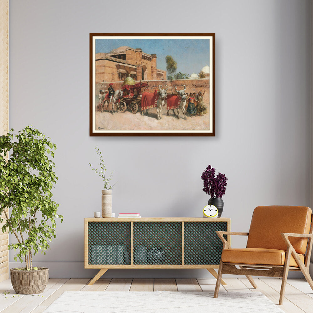 A Wedding Procession - WALL MOUNT FRAME
