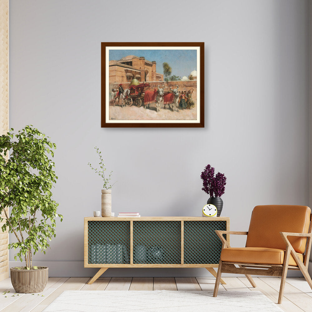 A Wedding Procession - WALL MOUNT FRAME