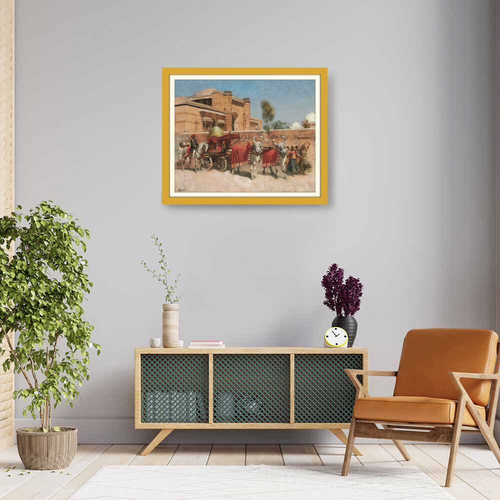 A Wedding Procession - WALL MOUNT FRAME