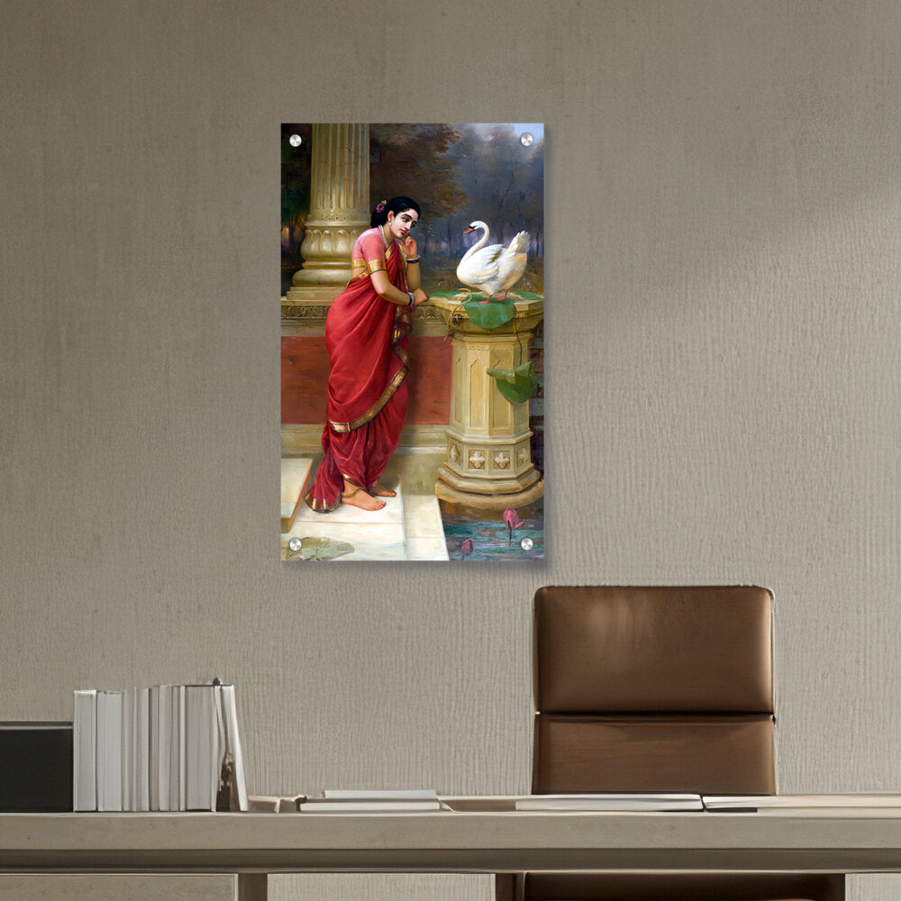 Hamsa Damayanti - Acrylic Wall Photo