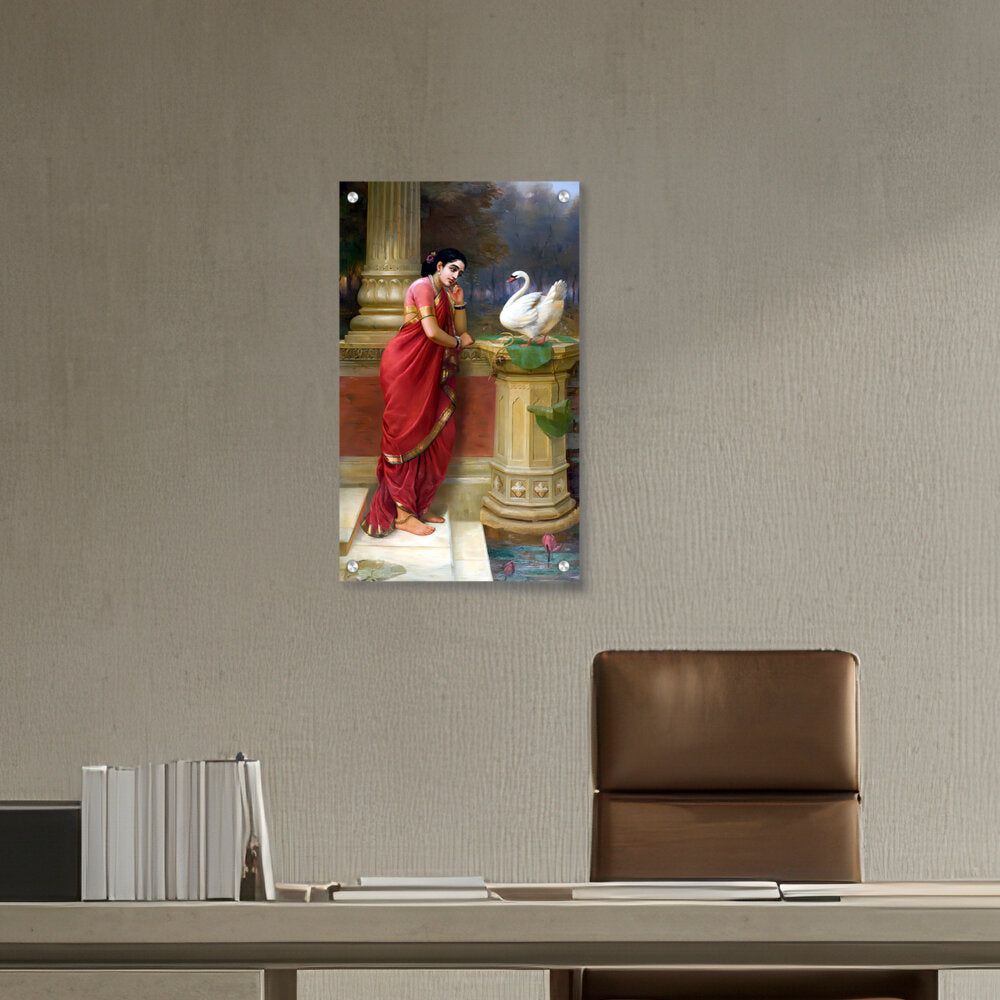 Hamsa Damayanti - Acrylic Wall Photo
