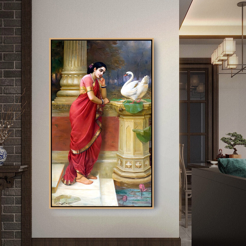 Hamsa Damayanti - FLOATING FRAME