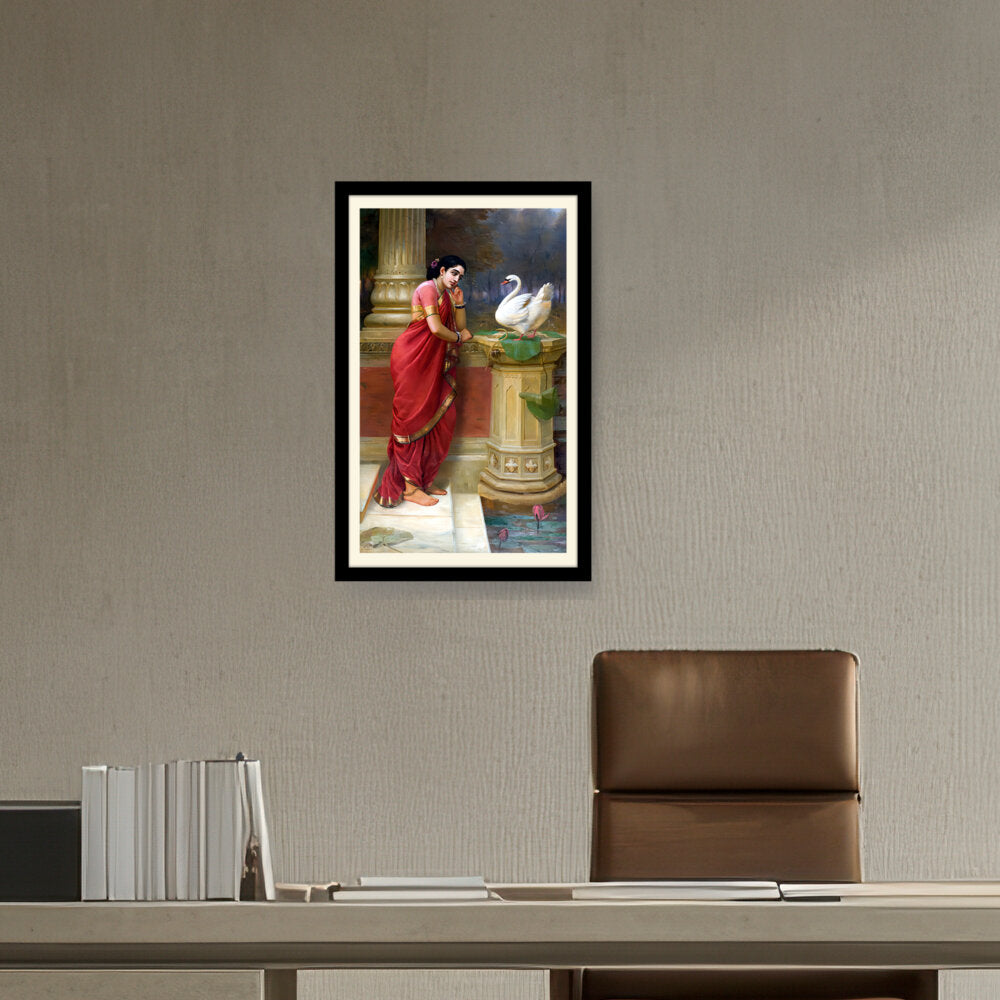Hamsa Damayanti - WALL MOUNT FRAME