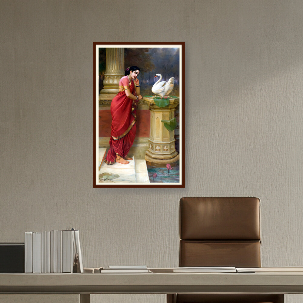 Hamsa Damayanti - WALL MOUNT FRAME