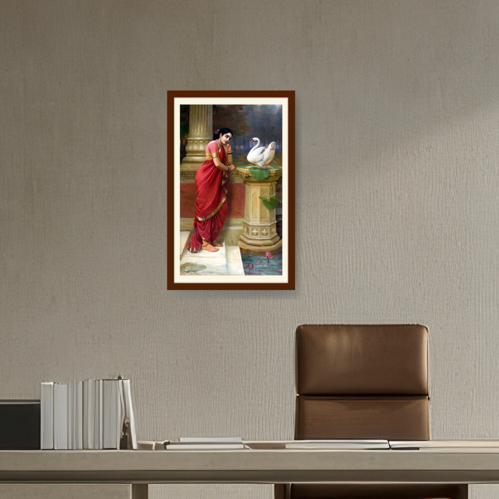 Hamsa Damayanti - WALL MOUNT FRAME