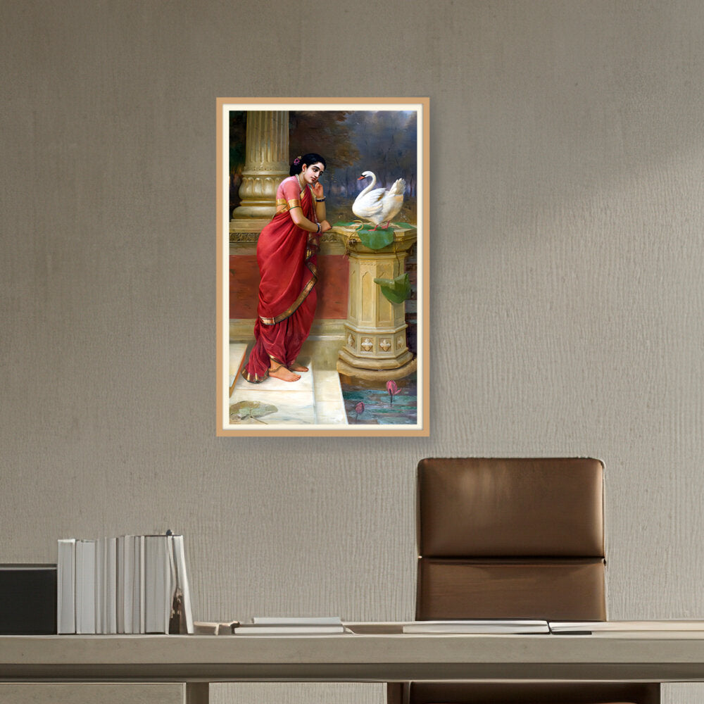Hamsa Damayanti - WALL MOUNT FRAME