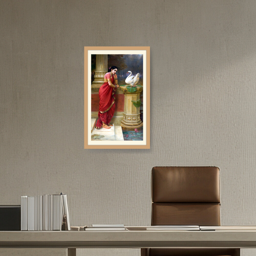 Hamsa Damayanti - WALL MOUNT FRAME