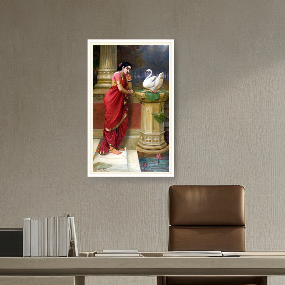 Hamsa Damayanti - WALL MOUNT FRAME