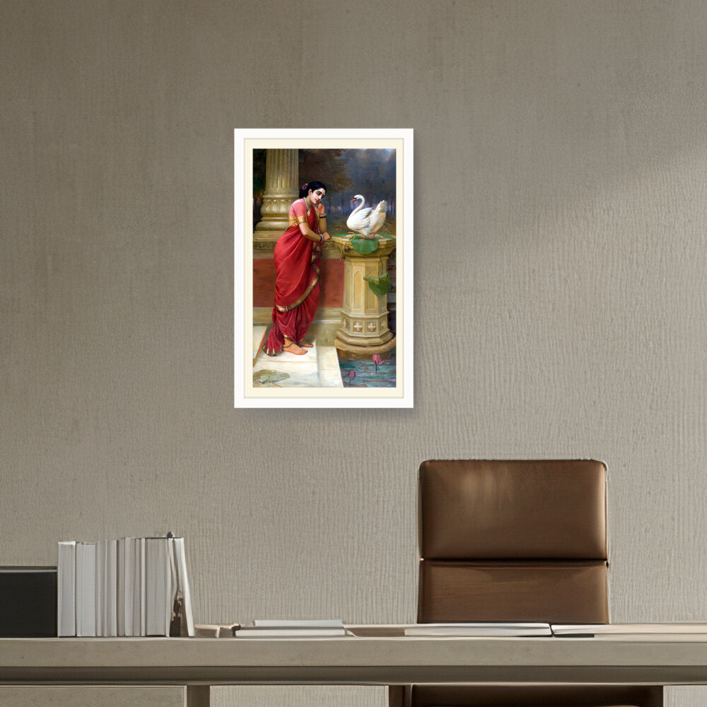Hamsa Damayanti - WALL MOUNT FRAME