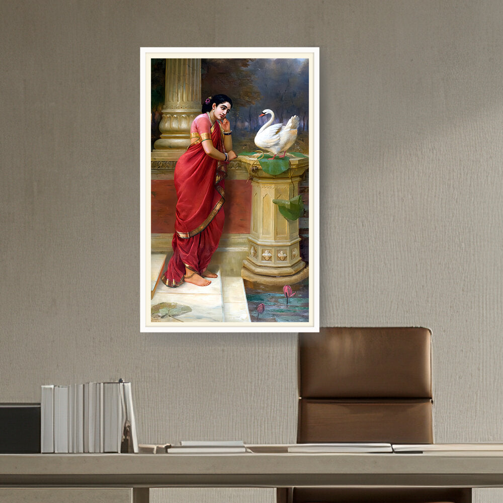 Hamsa Damayanti - WALL MOUNT FRAME