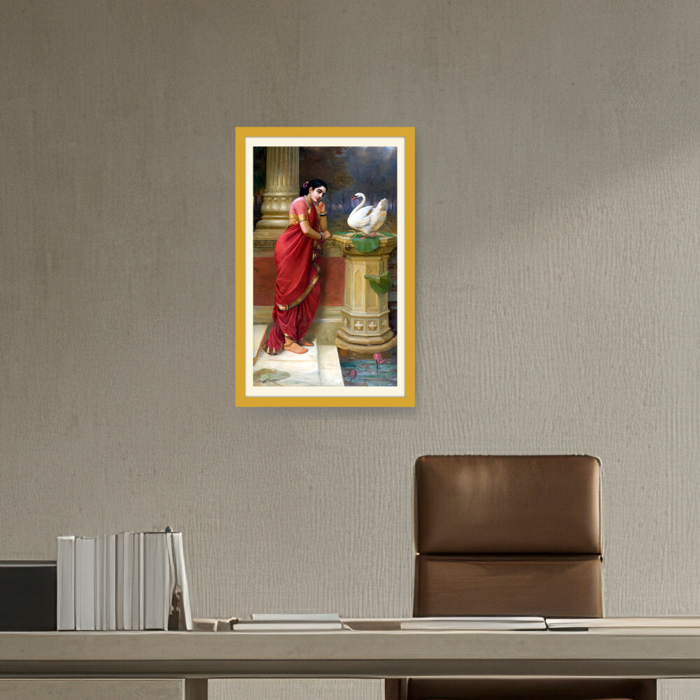 Hamsa Damayanti - WALL MOUNT FRAME