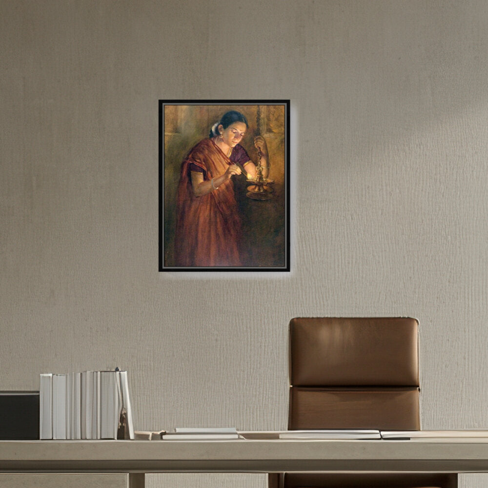 The Divine Flame - FLOATING FRAME