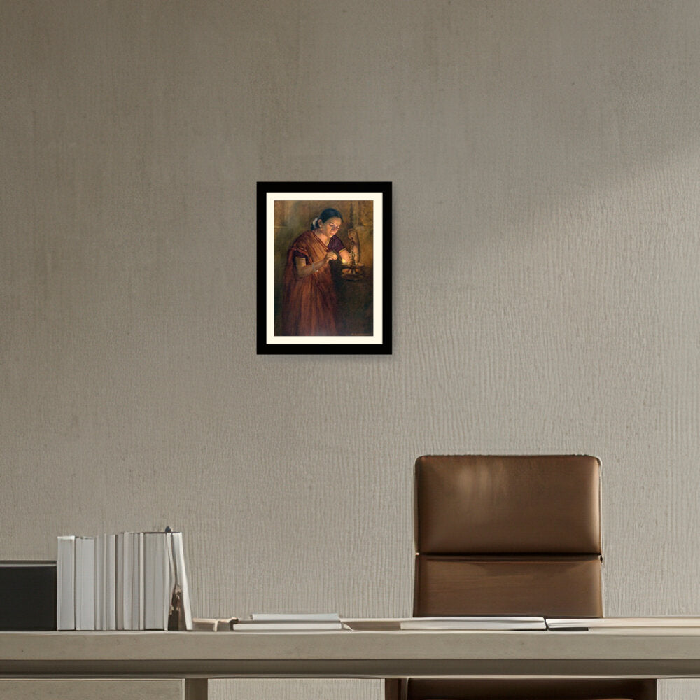The Divine Flame - WALL MOUNT FRAME