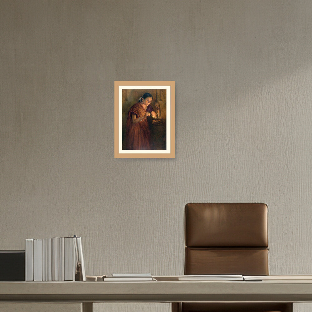 The Divine Flame - WALL MOUNT FRAME