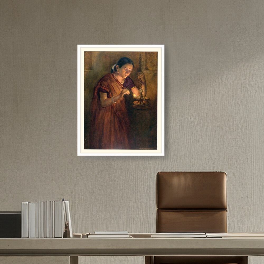 The Divine Flame - WALL MOUNT FRAME