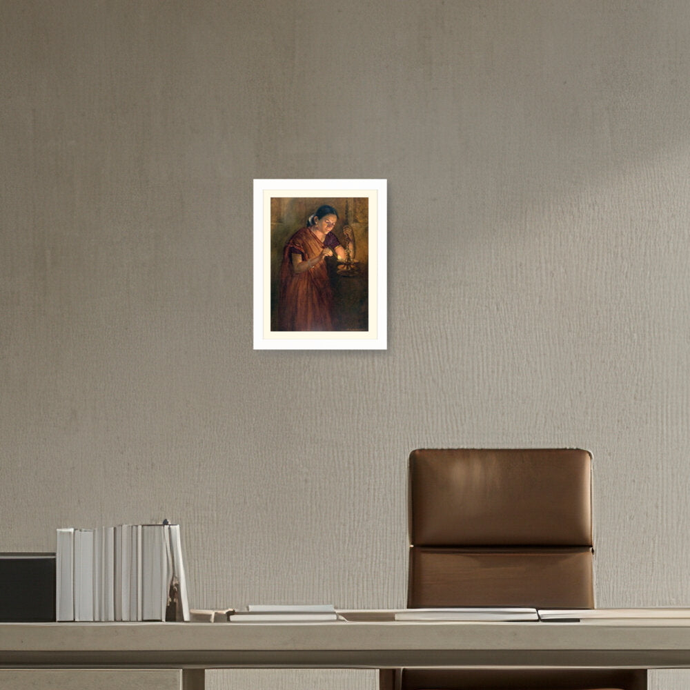 The Divine Flame - WALL MOUNT FRAME