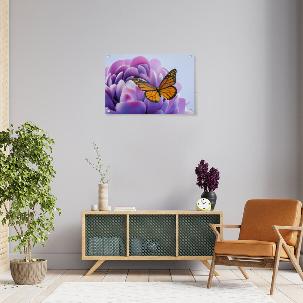 A Bunch Of Butterflies - Acrylic Wall Photo