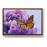 A Bunch Of Butterflies - Framed Canvas