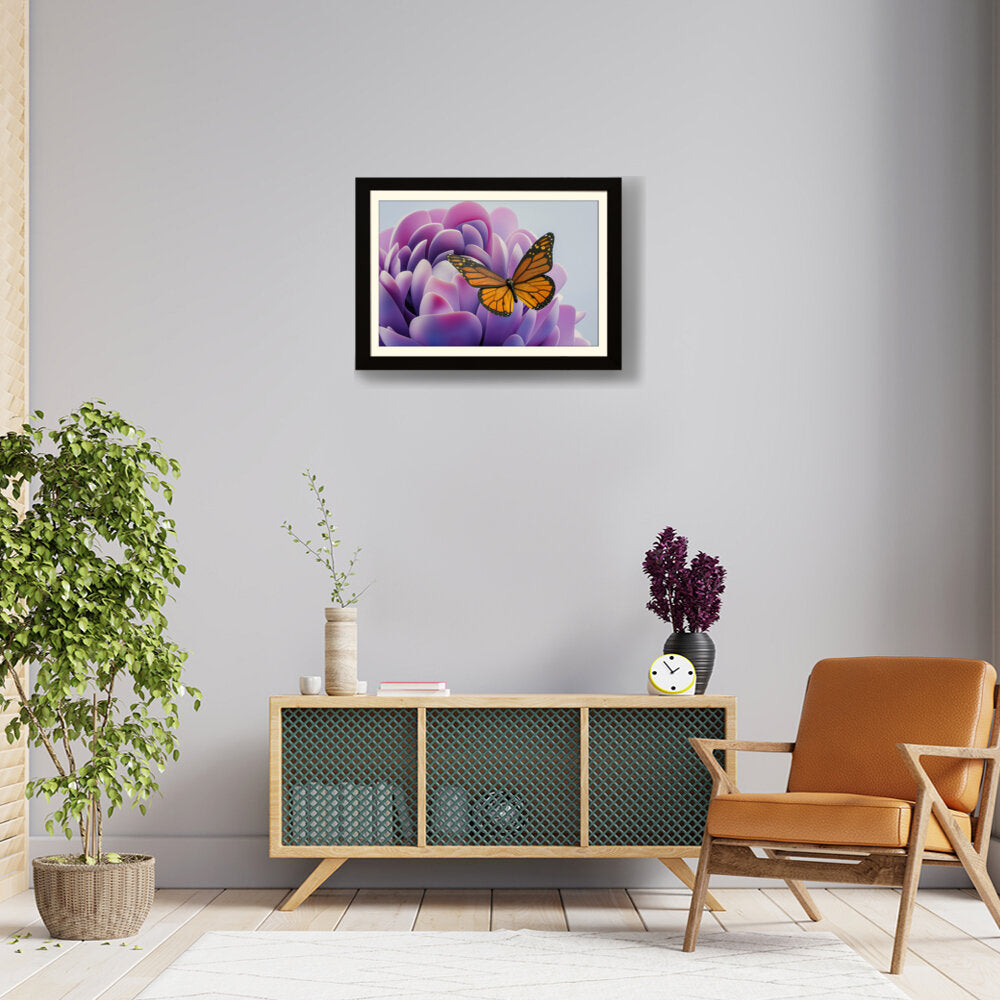 A Bunch Of Butterflies - Framed Wall Art