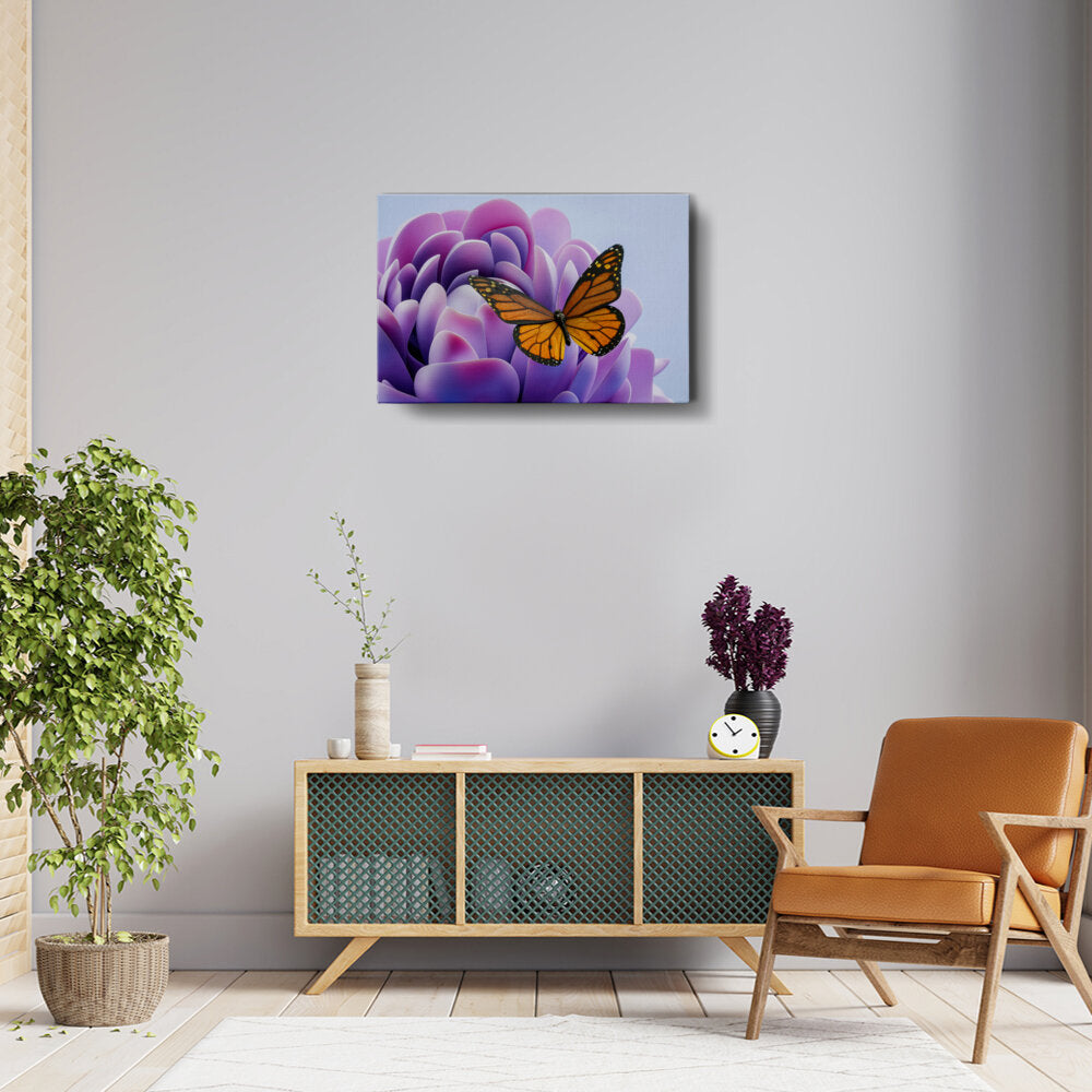 A Bunch Of Butterflies - Wall Canvas