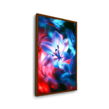 A Close Up Of A Flower - Framed Canvas