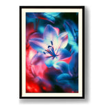 A Close Up Of A Flower - Framed Wall Art