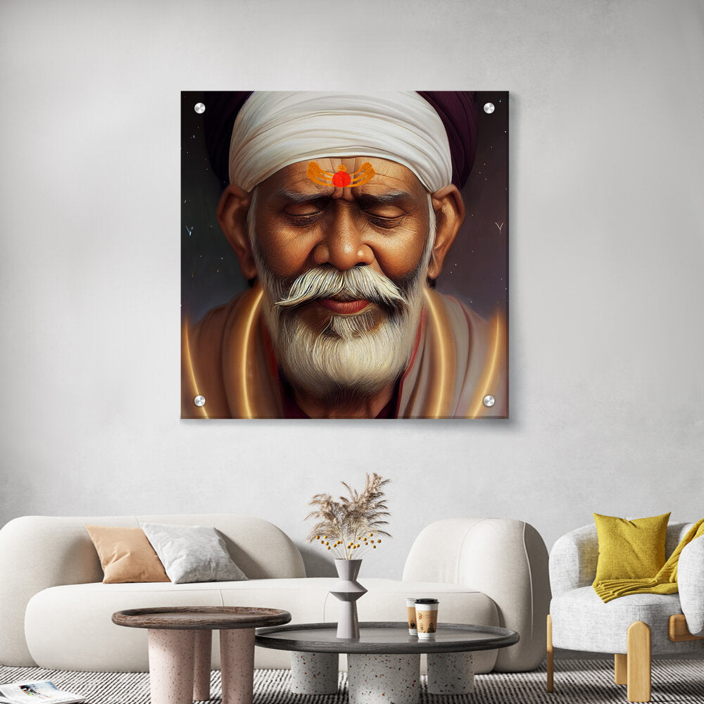 Sai-Baba-Ai Art - Acrylic Wall Photo