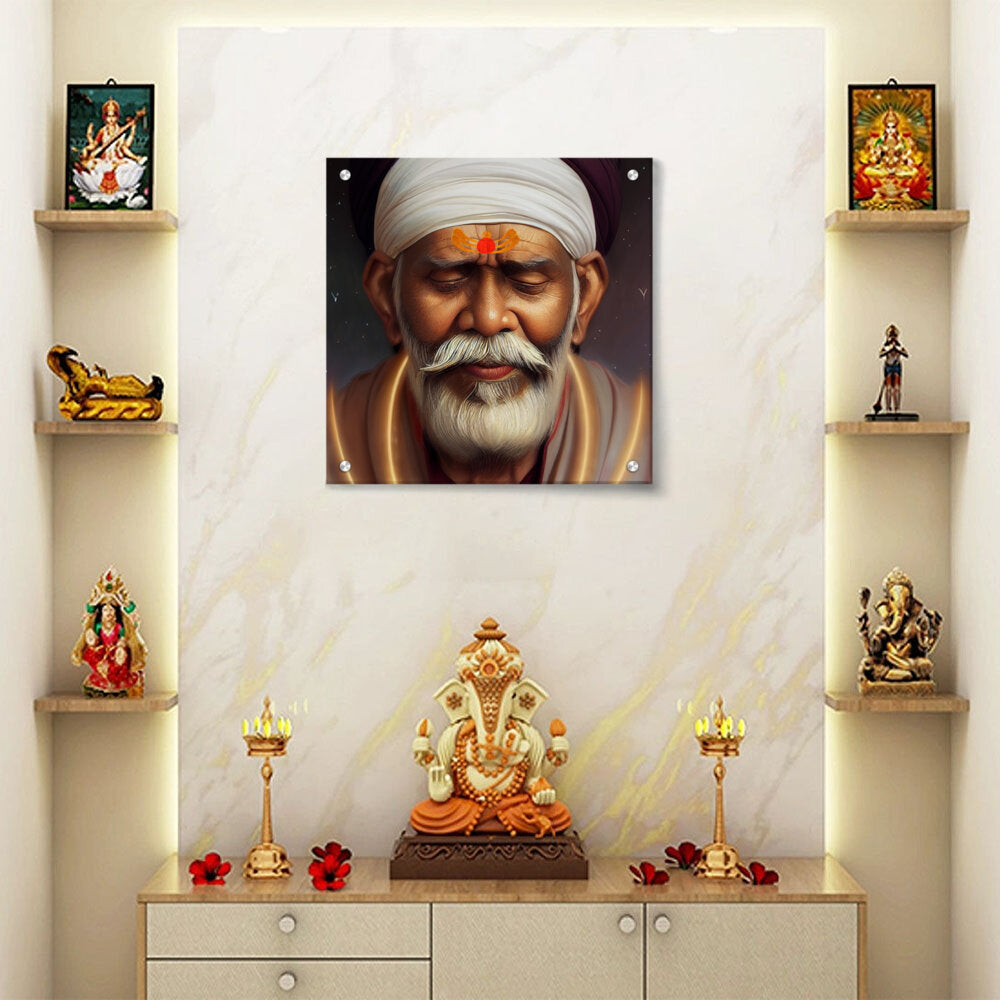 Sai-Baba-Ai Art - Acrylic Wall Photo