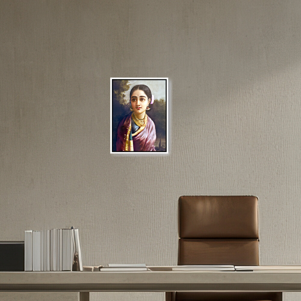 Radha-moonlight - FLOATING FRAME