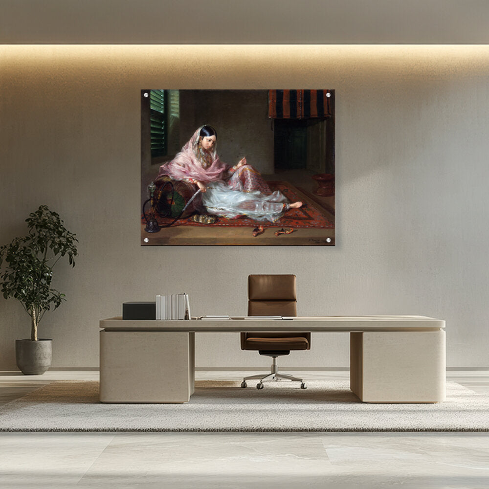 Girl In Muslin Francesco Ren - Acrylic Wall Photo