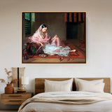 Girl In Muslin Francesco Ren - FLOATING FRAME