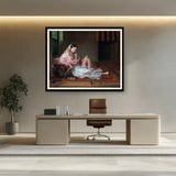 Girl In Muslin Francesco Ren - WALL MOUNT FRAME