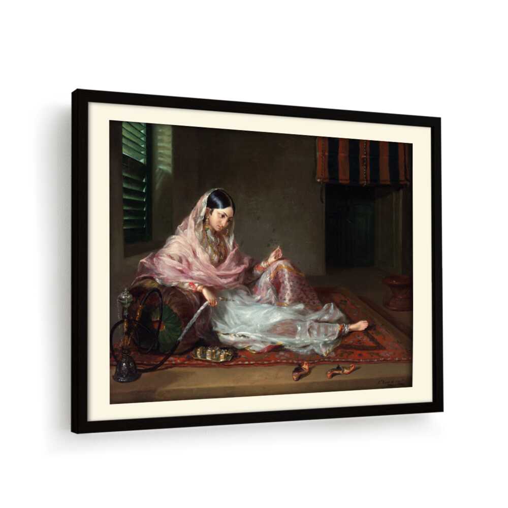 Girl In Muslin Francesco Ren - WALL MOUNT FRAME